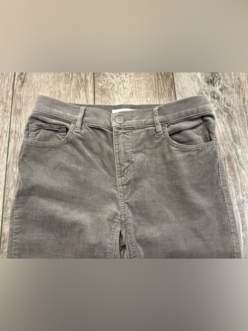 LOFT Modern Skinny Corduroy Pants- Size 25/0 - Picture 2 of 8